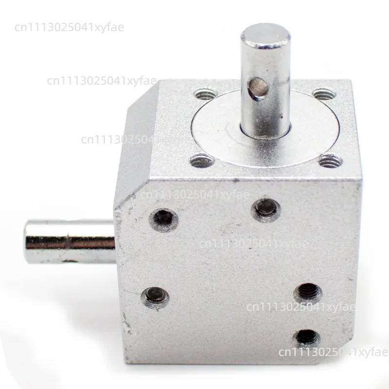 Mini 90° Right Angle Bevel Gear Drive Unit 1 Module 20T 1:1 Ratio Dual 8MM Output Shaft