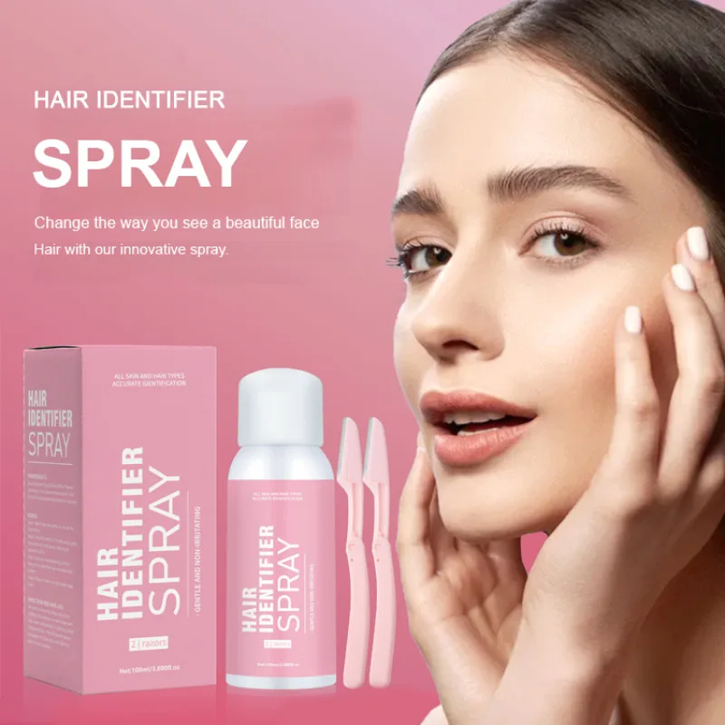 

Cleansing Hair Removal Spray spraying Cleansing purifying Gentle Cleaning Facial Hair Recognition Spray Hair Purifying Spray