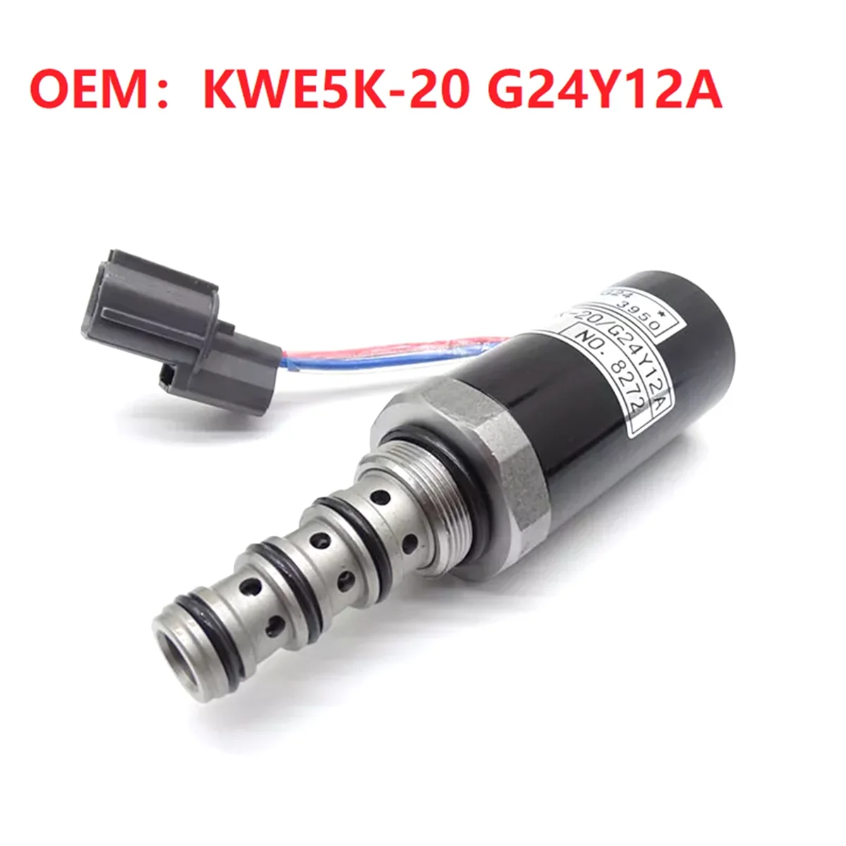 Solenoid Valve KWE5K-20/G24Y12A YN35V00005F2 for Kobelco SK200-2 SK200-5