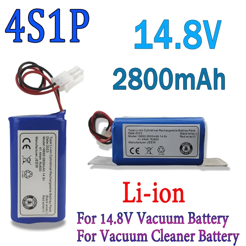 14.8V 2800mAh Li-ion Da Tian Gong battery plug Battery For Rowenta Tefal Explorer Serie 20 40 60 Robot Vacuum Cleaner Battery