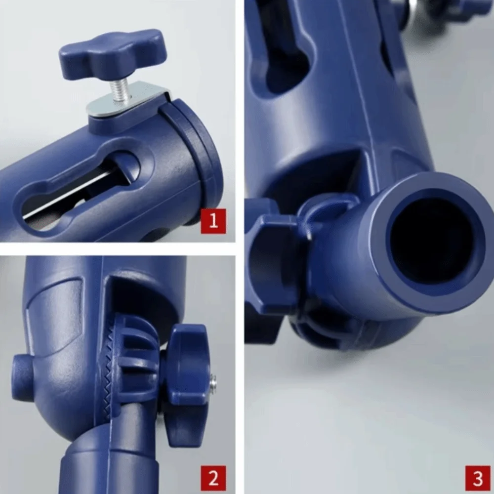 العالمي متعدد زاوية فرشاة الطلاء موسع زاوية قابلة للتعديل لتقوم بها بنفسك رولة دهانات المشبك صمام ثابت فرشاة الطلاء البلاستيكية كليب الجدار