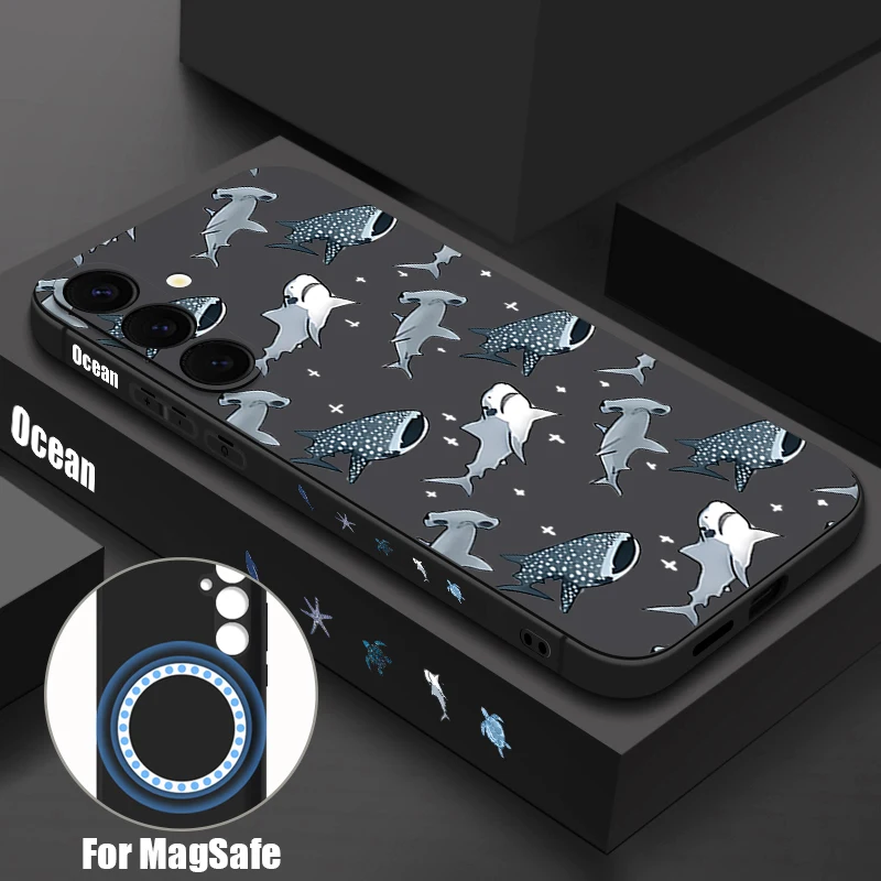 Cartoon Sharks Mags… - image