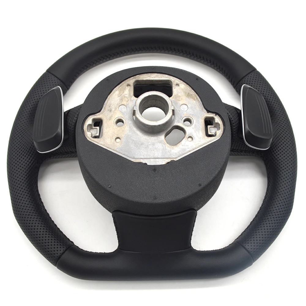 Semi perforated sports steering wheel, suitable for Audi A4 B8 Q3 A3 8V