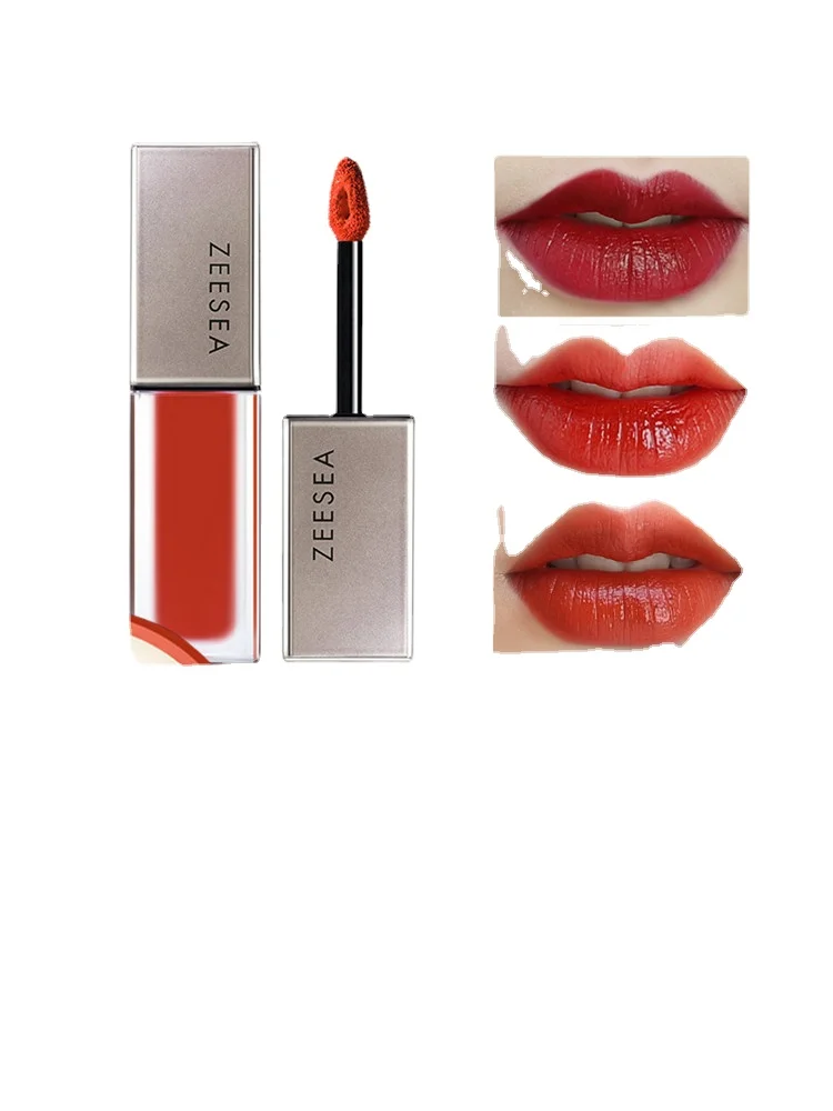 Zesea Lip Lacquer Matte Finish Women's Long-Lasting Bag Beauty Lipstick Student Lip Gloss and Lip Gloss Lip Gloss Free Shipping