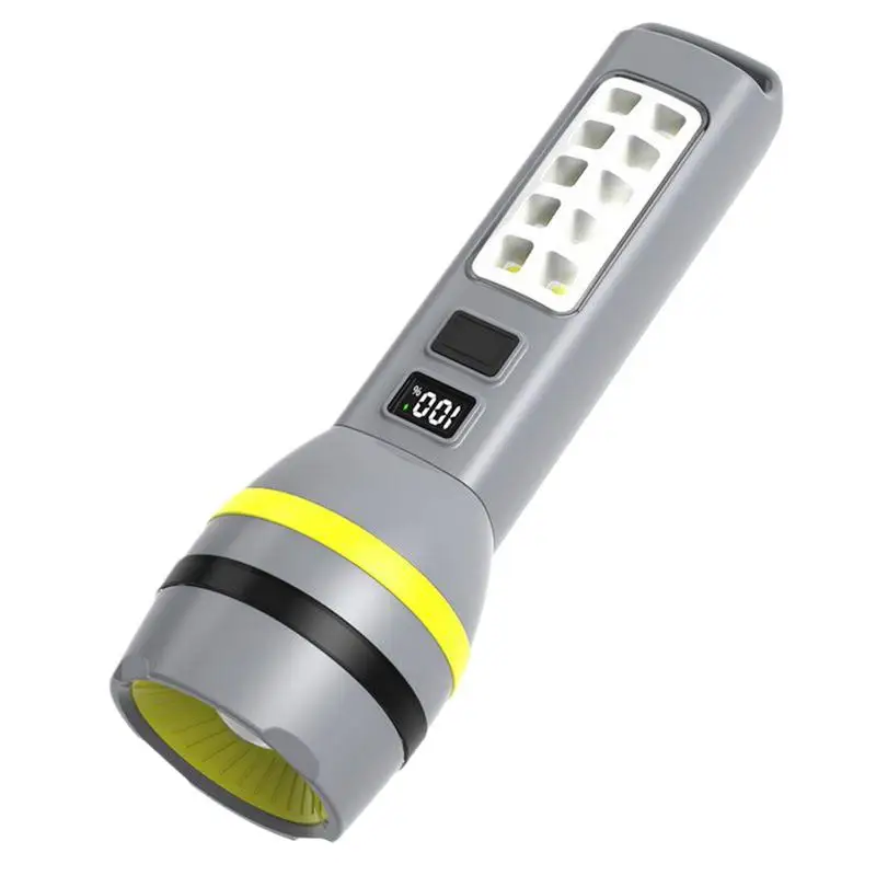 

Солнечный фонарик, водонепроницаемый USB солнечный перезаряжаемый фонарик, компактная трехскоростная лампа с регулировкой, фонари для рыбалки, кемпинга