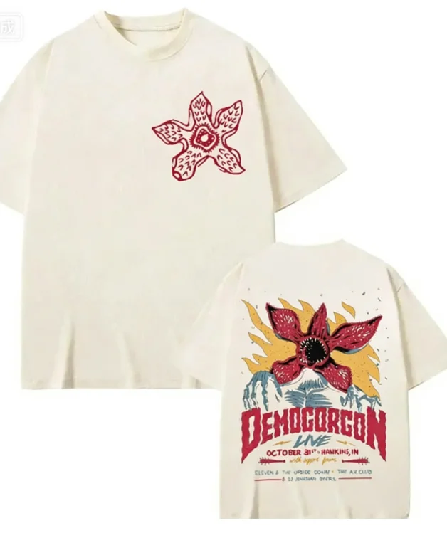 إدي مانسون تي شيرت غول طباعة تي شيرت الرجال والنساء الملابس الرجعية القوطية موضة تي شيرت الصيف تي شيرت 100% القطن الخالص