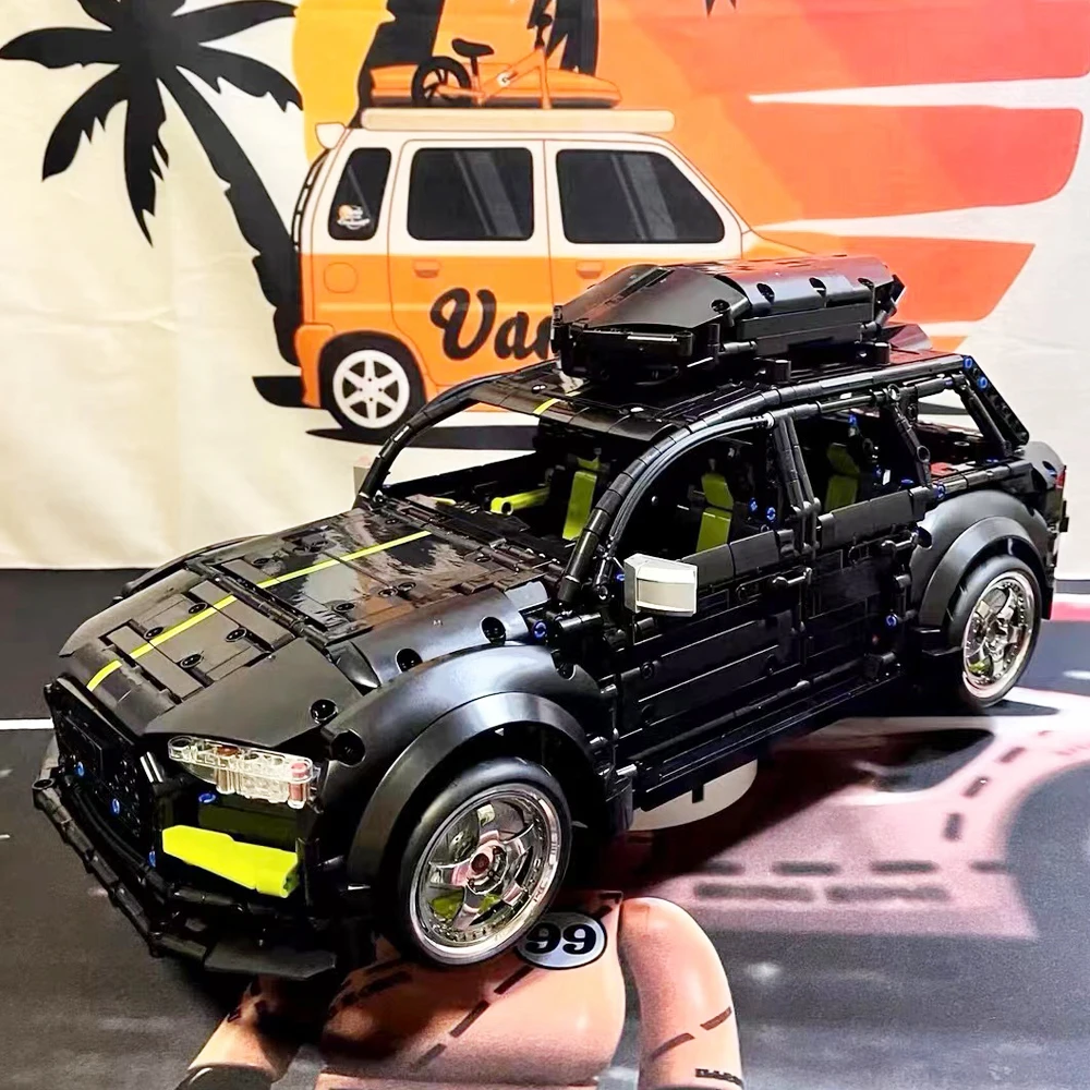 

T5023 High Tech Super Speed Travel Station Wagon Car 2896pcs Brick Technical Model Building Blocks Toys Christmas Birthday Gift