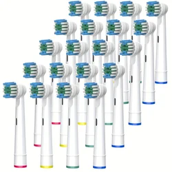 4/12/16/20 Pcs Replacement Toothbrush Heads Compatible with Oral-B Braun Professional Electric Toothbrush Heads Brush Heads