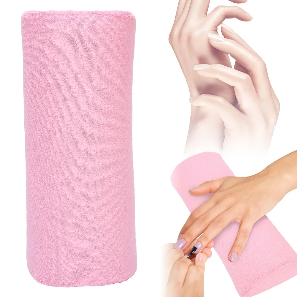 Detachable Hand Rest Cushion Soft Sponge Removable Cover Nail Art Hand Pillow Memory Foam Back Pain Relief Pillow