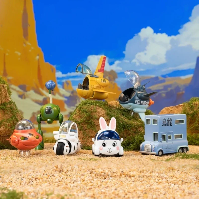 

Новая серия автомобилей из сплава Mini Dragon Ball Mystery Blind Box Bulma Yamcha Blue Pilaf Little Driver Car Model Do A в наличии