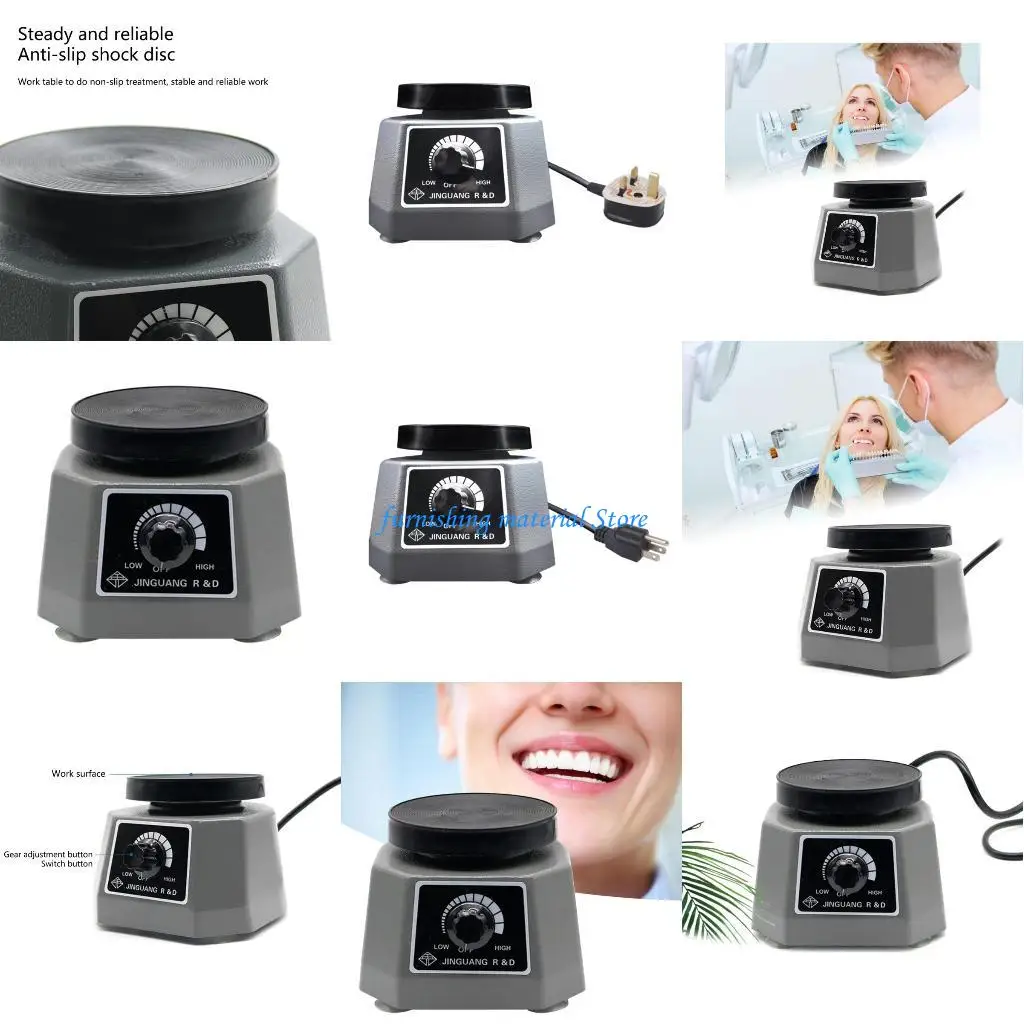 Стоматологический вибратор Y5GD, 100 Вт, гипсовый вибратор, круглый вибратор, шейкер, осциллятор, лаборатория