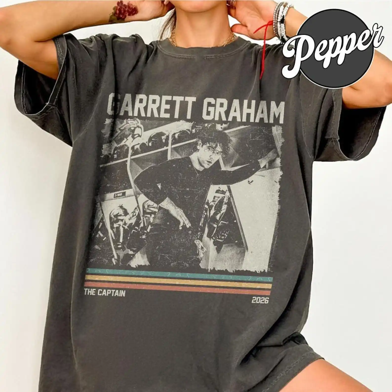 Off Campus Garrett Graham The Captain 2026 Hockey Vintage Shirt