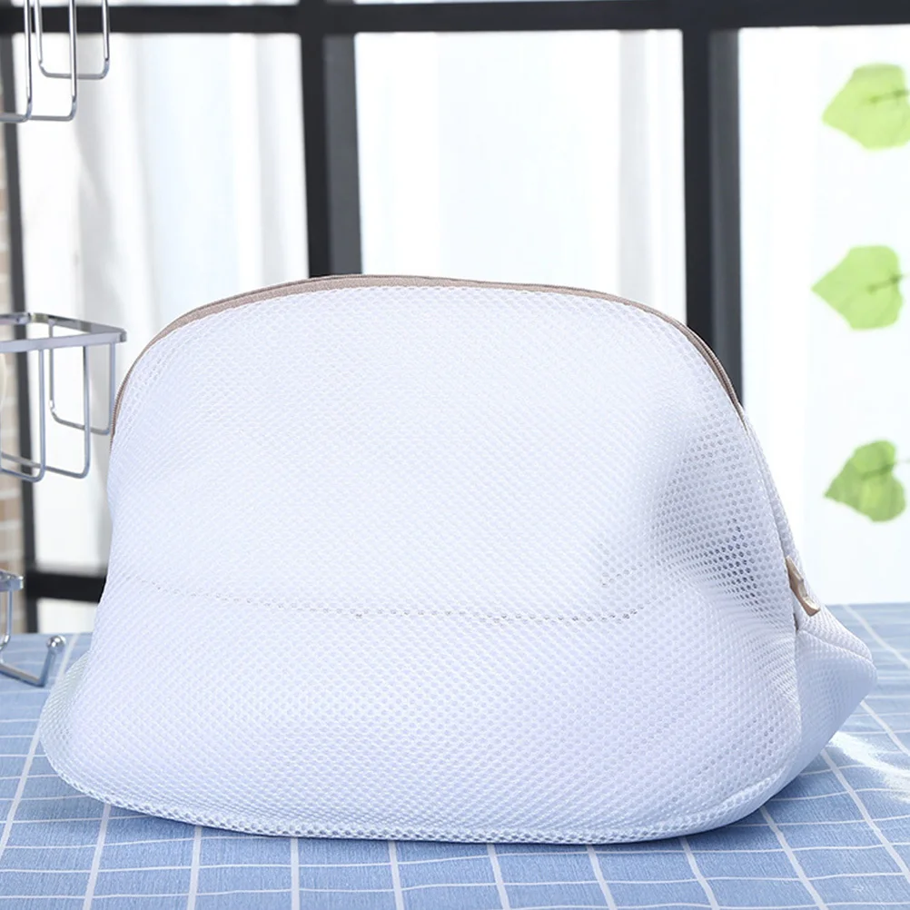 

2Pcs Mesh Laundry Bags Washing Machine Protective Bags Flexible Strong Storage Pouches Travel Organizers for Clothes Bras Shoes