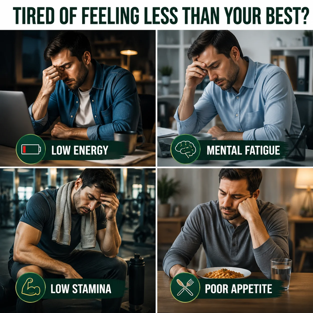 Multivitamin for Men, Methylated B Vitamins, D3, for Focus Energy Support, Daily Mens Multivitamins and Multiminerals