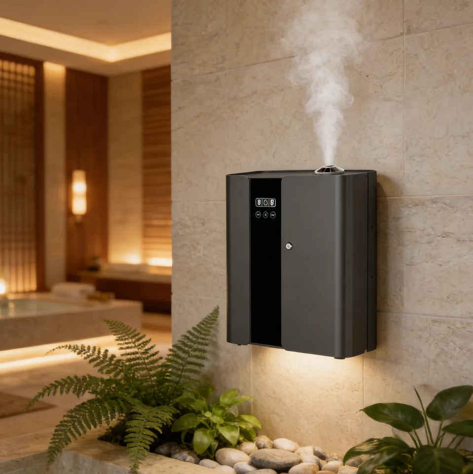 5000 Sq Ft Metal Ultra Quiet Safety Lock App Hotel Commercial Collection HVAC Diffuser Scent System Whole House