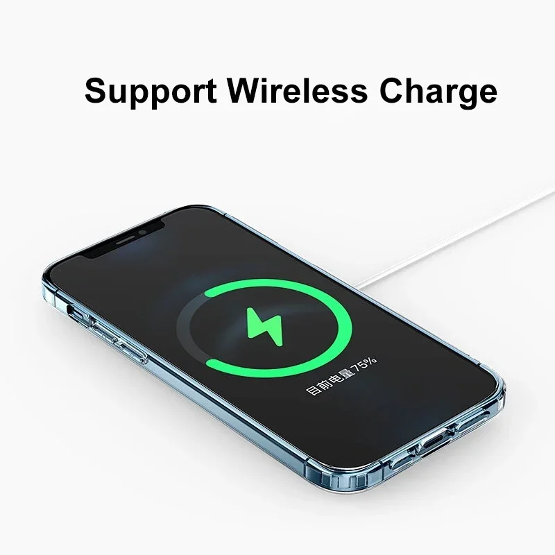 DIY Acrylic Wireless Charge Case for iPhone 16 15 14 13 12 Pro Max Plus Custom Photo Logo Cover Strong Magnetic Magsafe Shell