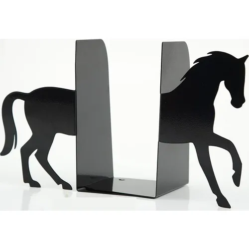 Simge Building Decoration Horse Figured Decorative Metal Book Holder