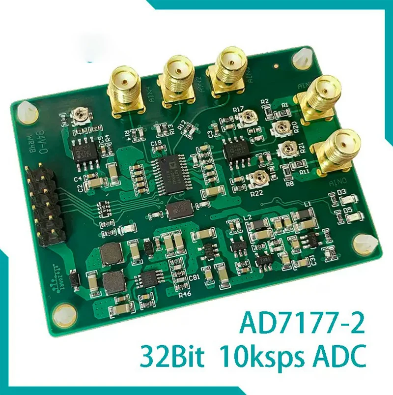 AD7177-2 10Ksps/24Bit/32Bit ADC module/differential bipolar input