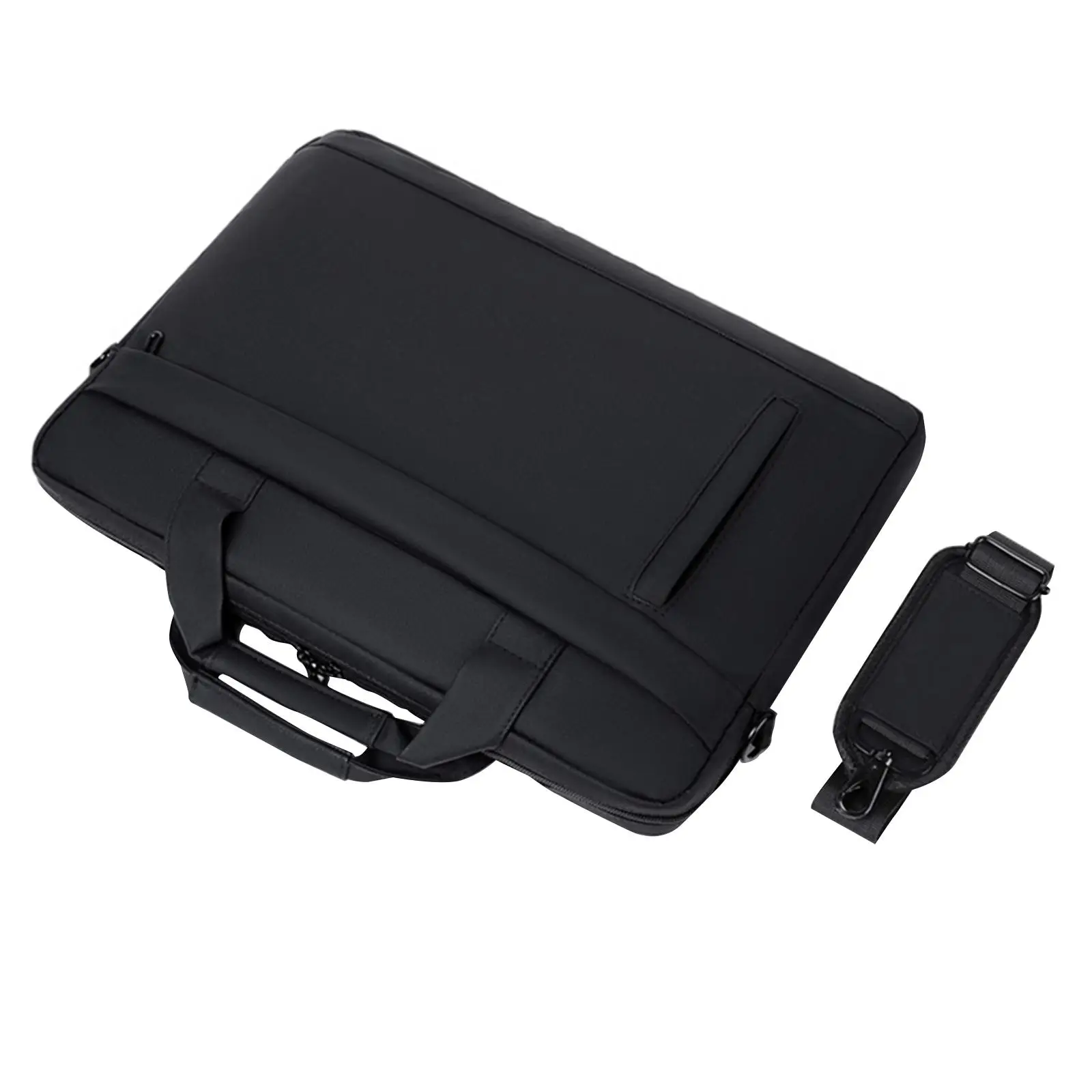 Laptop Briefcase with Adjustable Shoulder Strap, Waterproof Computer Carrying Bag