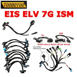 Hot Sale EIS ELV 7G+ISM+MB ESL Test Cables for Mercedes for Benz Work with VVDI MB BGA Tool +7G+ISM +Gateway Emulator