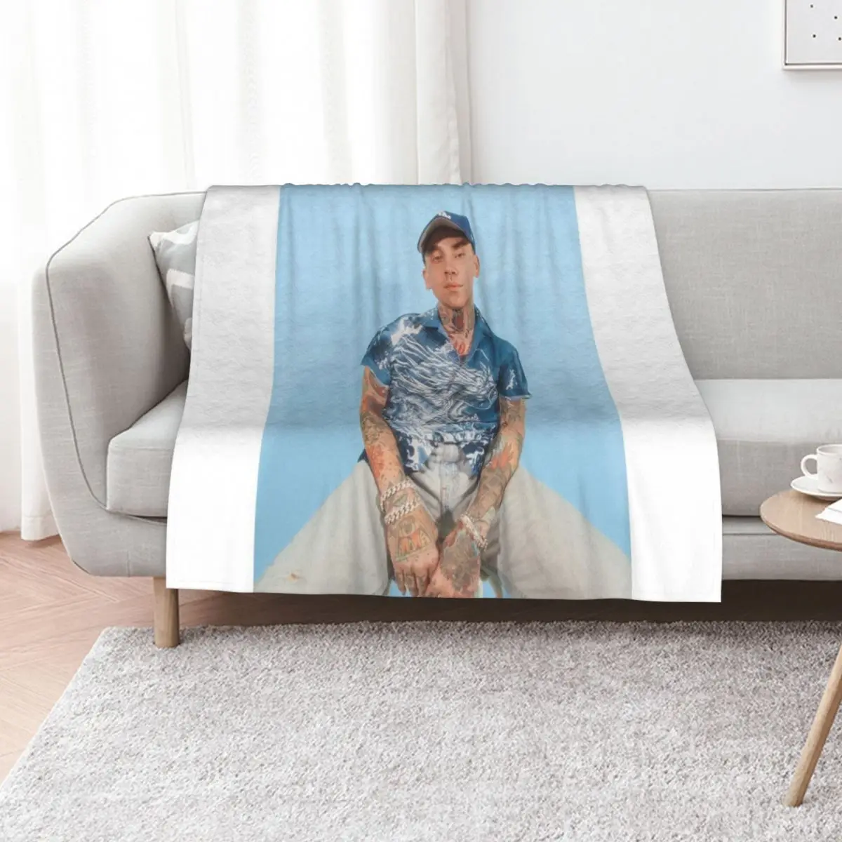 blackbear everything means nothing Throw Blanket Polar Plaid Nap Tourist For Decorative Sofa Blankets For Bed Blankets