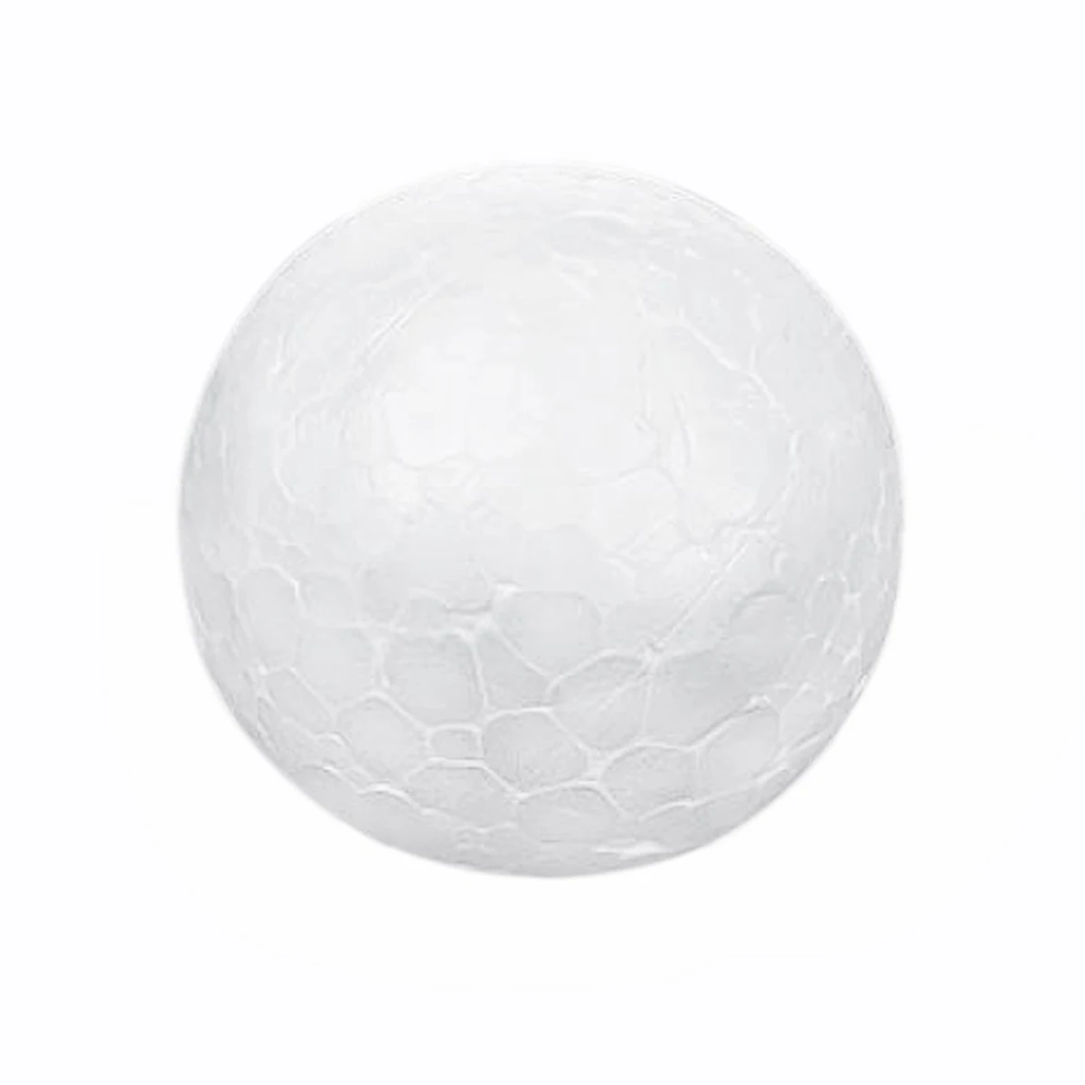 

10pcs Polystyrene Craft White 10cm Solid Foam Molecular Modeling Decoration Sphere Christmas naments Handmade Supplies
