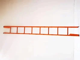 軽量素材 折りたたみ式救助用はしご シングルビームはしご 滑り止め設計付き