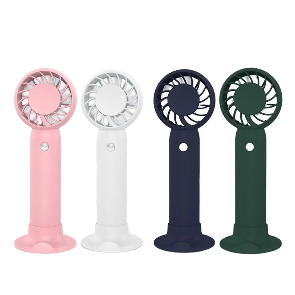 Handheld Fan with 3 Speed Settings Brushless Motor Indoor USB Rechargeable Fan Air Conditioner for Bedroom Office