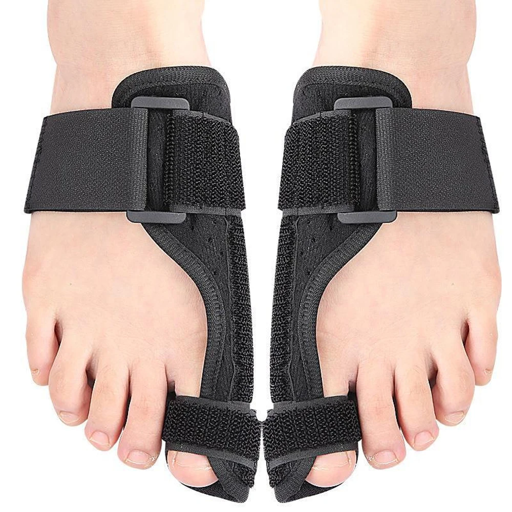 1 Stück Hallux-Valgus-Korrektor für Frauen & Männer, Verstellbarer Orthopädischer Großzehen-Geradehalter zur Ballenlinderung, Hallux-Valgus-Korrektur