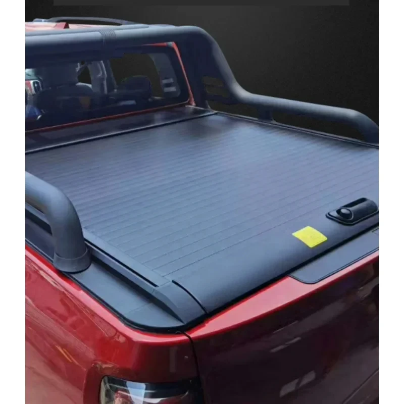 

HFTM factory price OEM Retractable manual tonneau cover for GWM POER Great wall pao truck bed in china pickup accessories