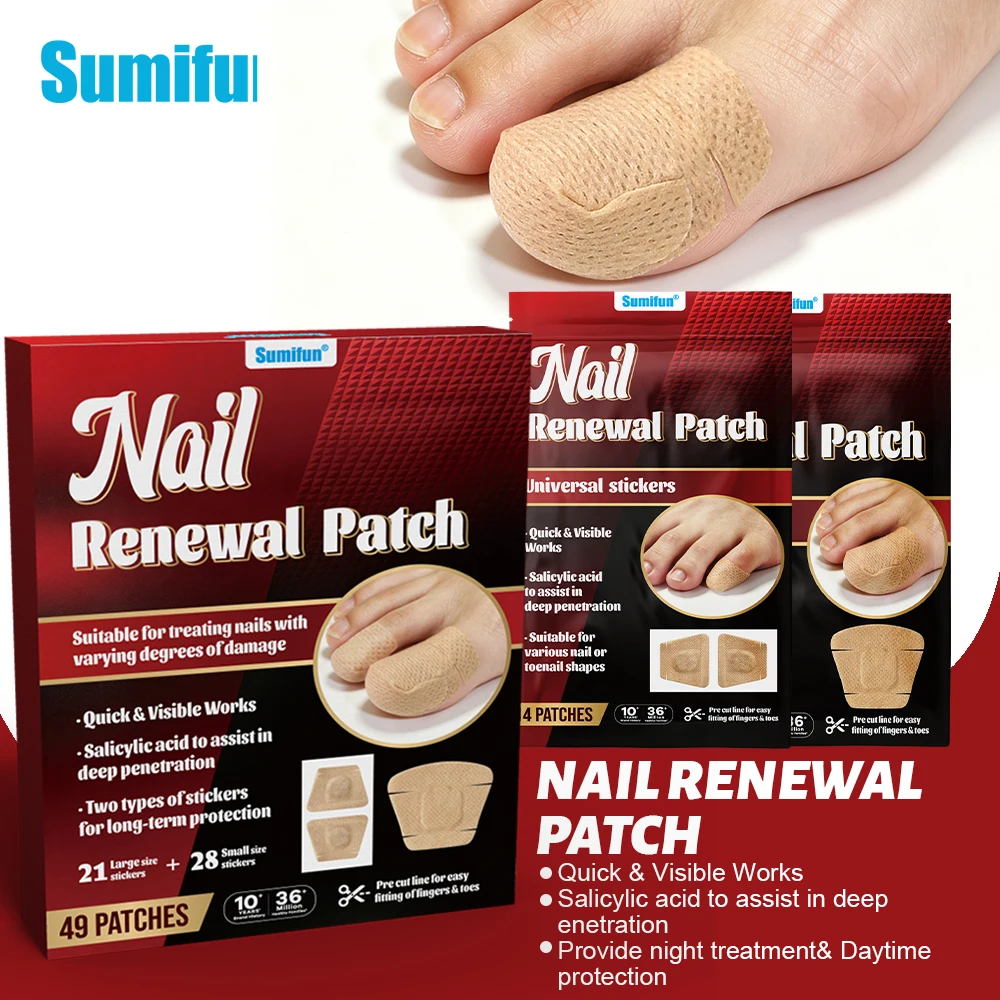 10/20Boxes Nail Care Patch Daily Care Body Massage Plaster