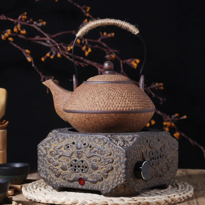Ceramic electric ceramic stove tea stove square household silent small boiling water tea stove tea art light wave