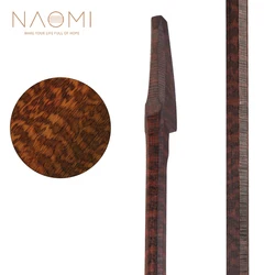 NAOMI Baroque Style Snakewood Violin Bow Stick Unfinished Blank Bow Stick Well Balanced High Grade Snakewood