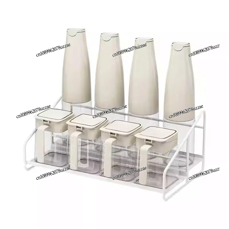 Seasoning Combination Set Light Luxury Seasoning Bottle Kitchen Salt Seasoning Tank Storage Box Oil Salt MSG Adjustment Storage