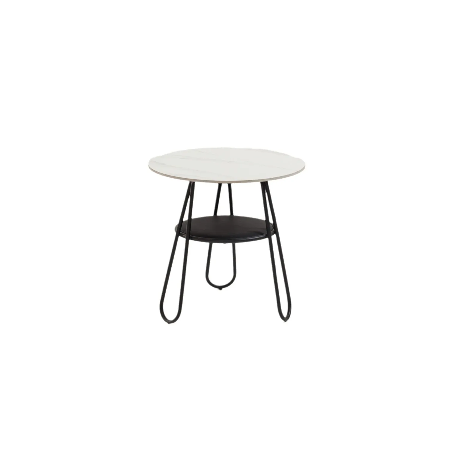 

Meeting and negotiating reception Small round table and chair combination beauty salon Leisure table and chair round Moder
