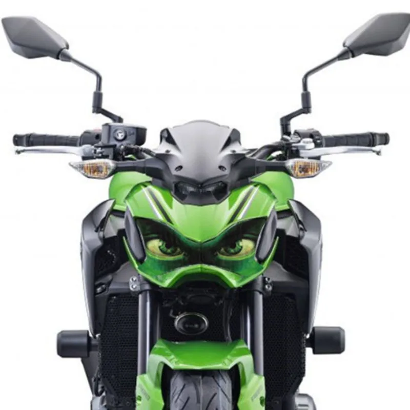 

For KAWASAKI Z900 2017 Motorcycle Accessories Front Fairing Headlight Sticker Guard Sticker - 2