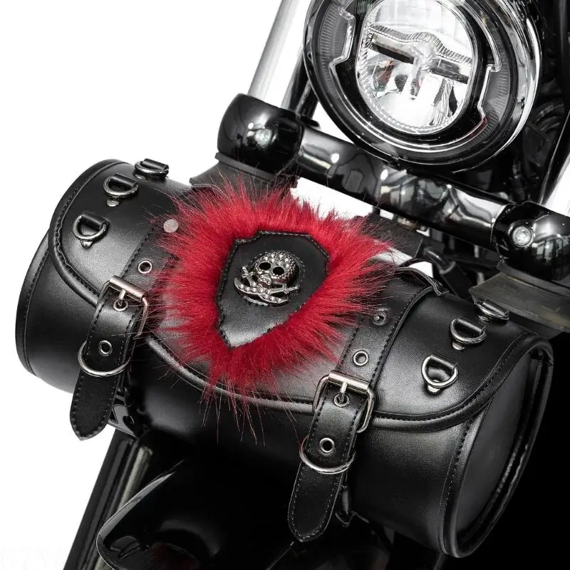 G7NA Robuste, wasserdichte Motorrad-Gabeltasche, Organizer-Tasche, großes Fassungsvermögen, geeignet für tägliche – Detail 5