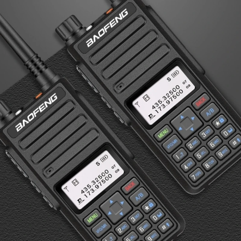Original Baofeng DR-1801 Digital Walkie-talkie Long Distance Call Construction Site Hotel Dual-section Handheld Outdoor Intercom