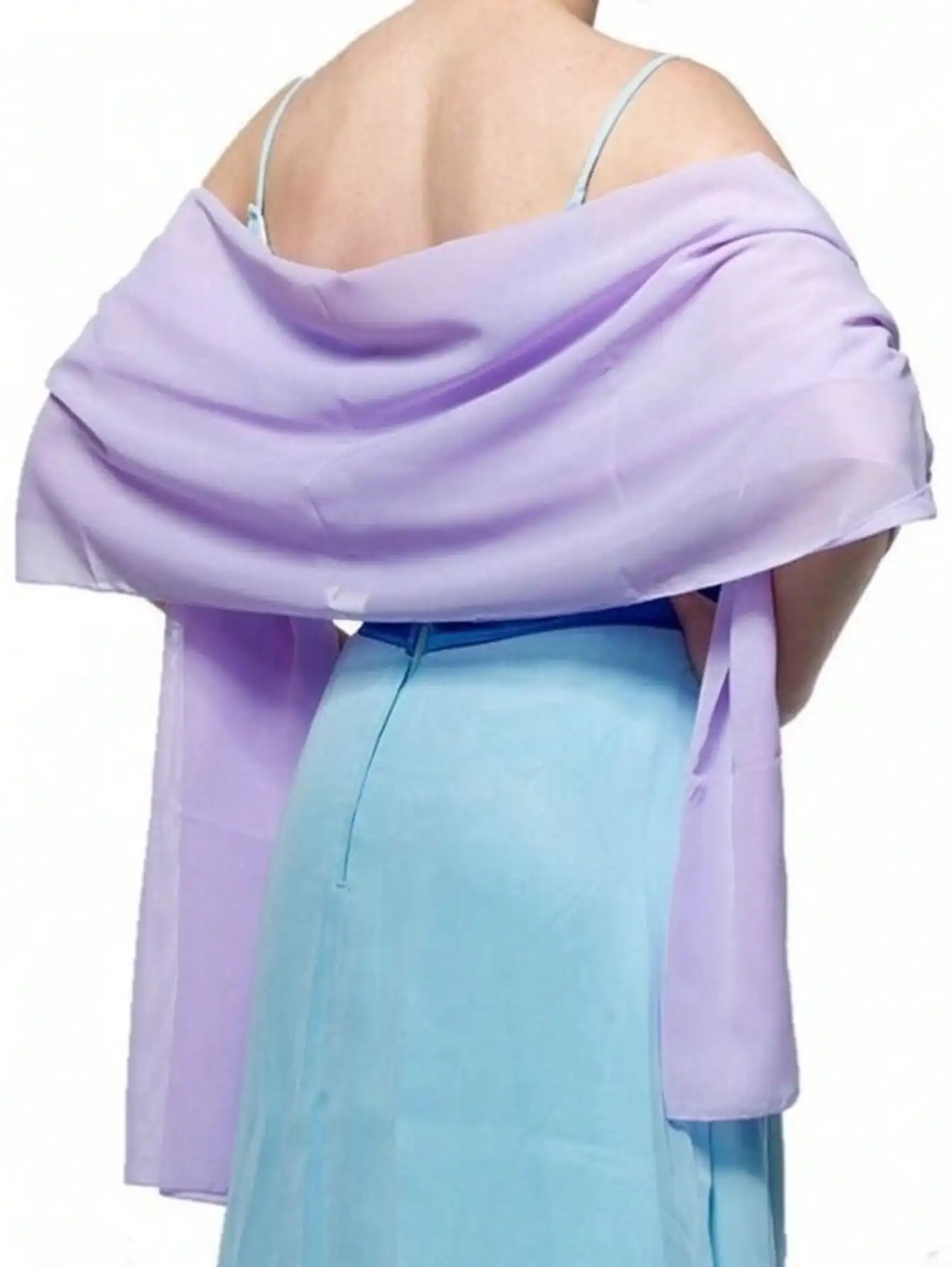 Elegant Women Shawls Wraps for Evening Dresses Bridal Bridesmaid Wedding Shawl Solid Color Party Capes Decoration Scarf