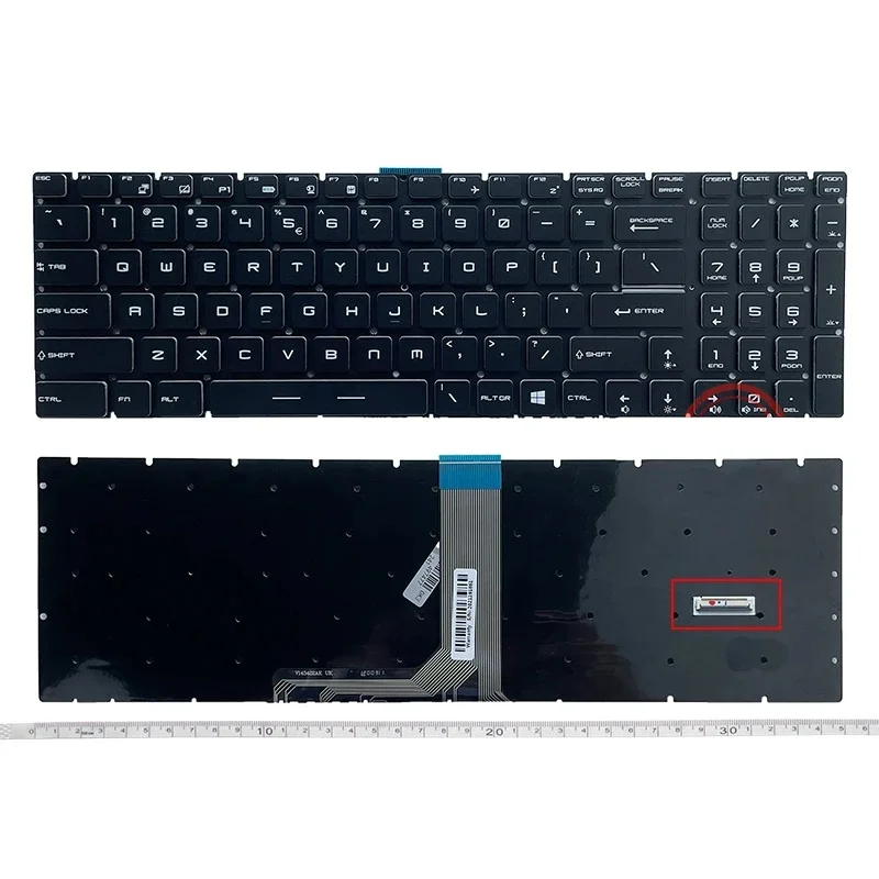 Multi‑Language Laptop Keyboard For MSI GP62 GP63 GP65 GP72 GP73 GL62 GL63 GL65 GL72 GL73 GL75 GF75 US RU SP FR