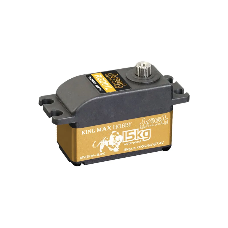 

Kingmax Servo RGD01L--52g 15kg.cm,digital,metal gears low profile servo