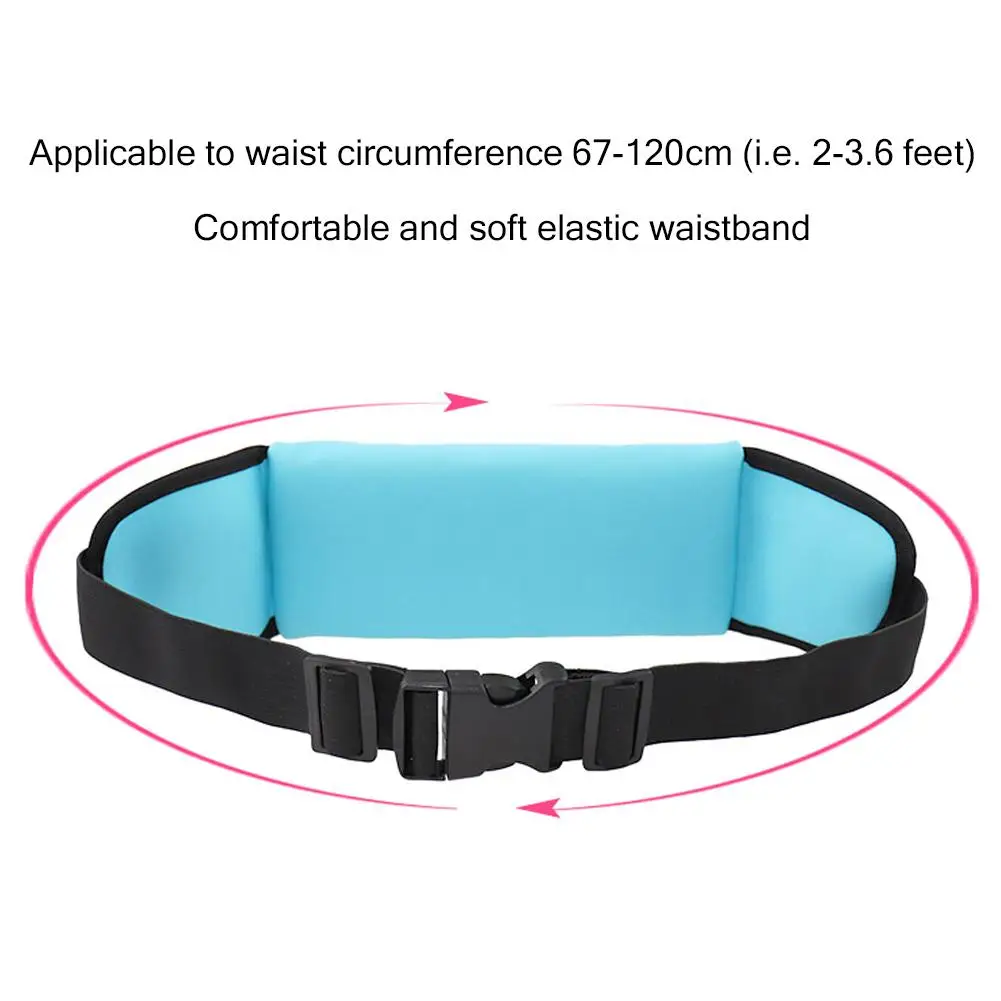 Sports Running Waist Belt Bag Pack Pockets for Men Women Fanny Pack Mobile Phone Bag Gym Running Cell Phone Jogging Run Cycling