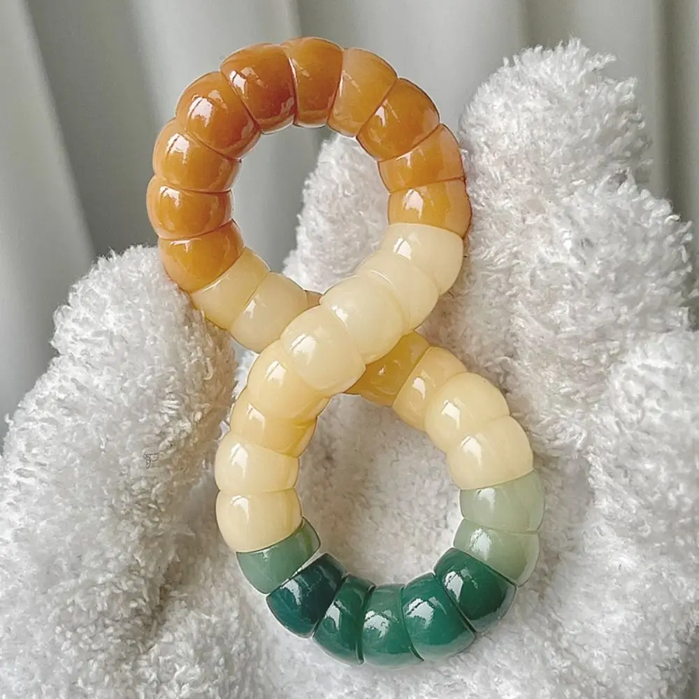 Natural Lucky Bodhi Beaded Bracelets Purple Grape Color Protection Bodhi Bracelet Stretchable Bangle Alleviate Anxiety Stress ﻿