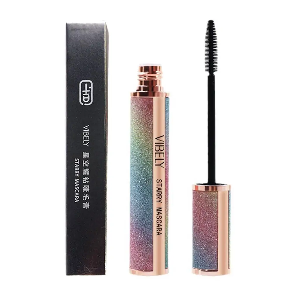 Impermeável Anti-Smudging Cílios Mascara, Natural Cílios Escova, Alonga Curling, Grosso Extensão Lash, Long Cílios Duráveis, J6z1