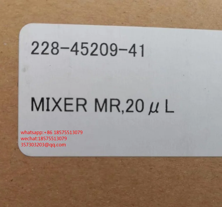 

FOR Shimadzu 228-45209-41 Liquid Phase Micro 20uL Microliter Mixer 1 Piece