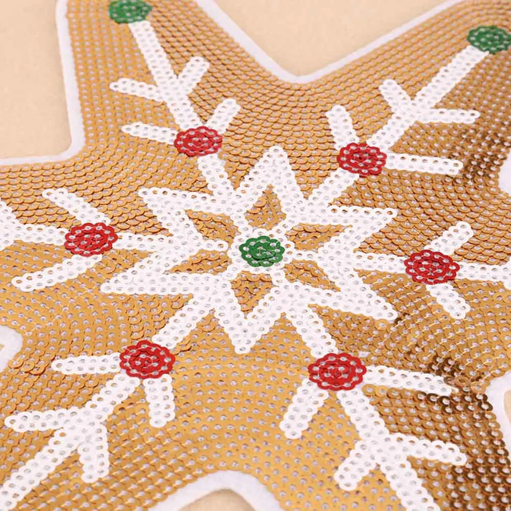 

10Pcs Christmas Themed Embroidered Clothes Patches Iron on Sew on for Hat Pants Coat Bag Decoration DIY Applique Patch