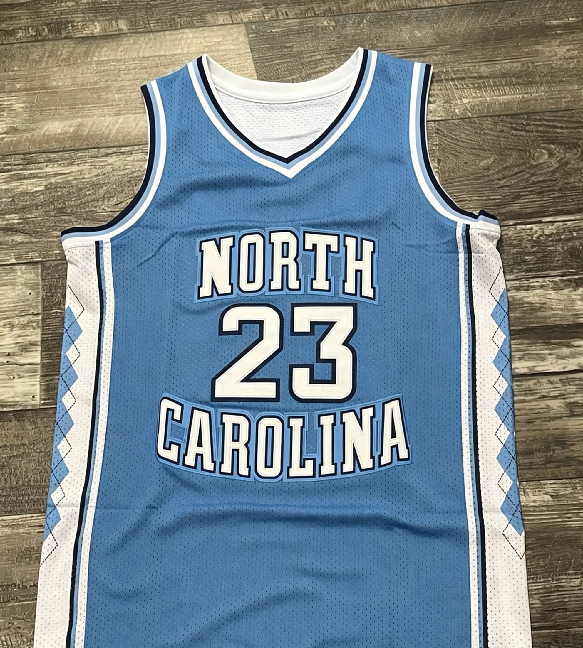 Retro North Carolina No.23 Basketball Jersey Breathable Athletic Tank Top Streetwear Sports Casual Vest Family Matching Clothing