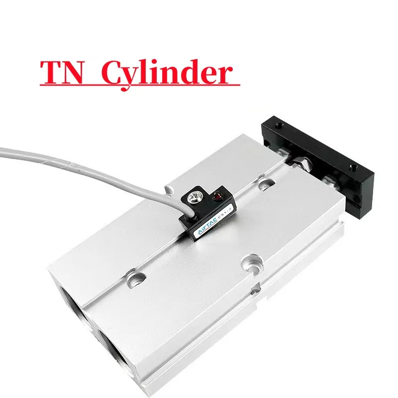 

TN Series Pneumatic Cylinder Double Rod Cylinder Bore TN10 TN16 TN20 TN25 TN32 Stroke 5mm 10mm 20mm 30mm 40mm 50mm Air Cylinder