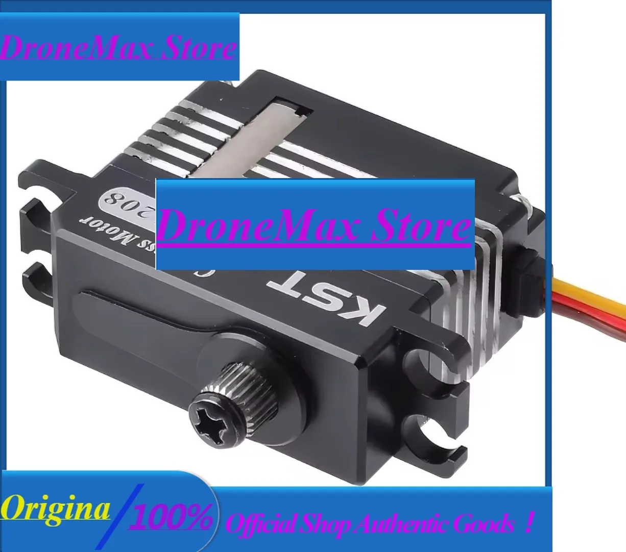DroMaKST X15-1208 Mini Coreless HV Servo For RC Helis, Cyclic HV Servo, 13.5Kgf.cm, 0.07sec