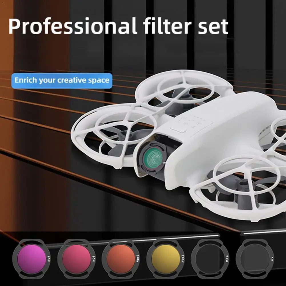 For DJI NEO Drone Filter UV/CPL/ND4/ND8/ND16/ND32 Color Correction High-quality Optical Glass Resin Fully Compatible Improve Ima